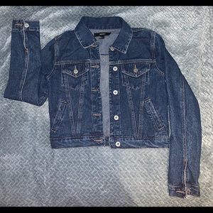 Cropped Jean Jacket